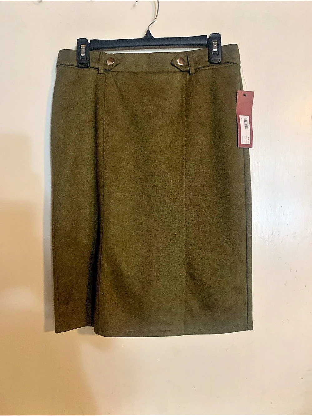 Love Scarlett Olive Pencil Skirt Size Medium NWT